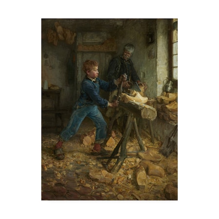 Henry Ossawa Tanner 'The Young Sabot Maker' Canvas Art,24x32